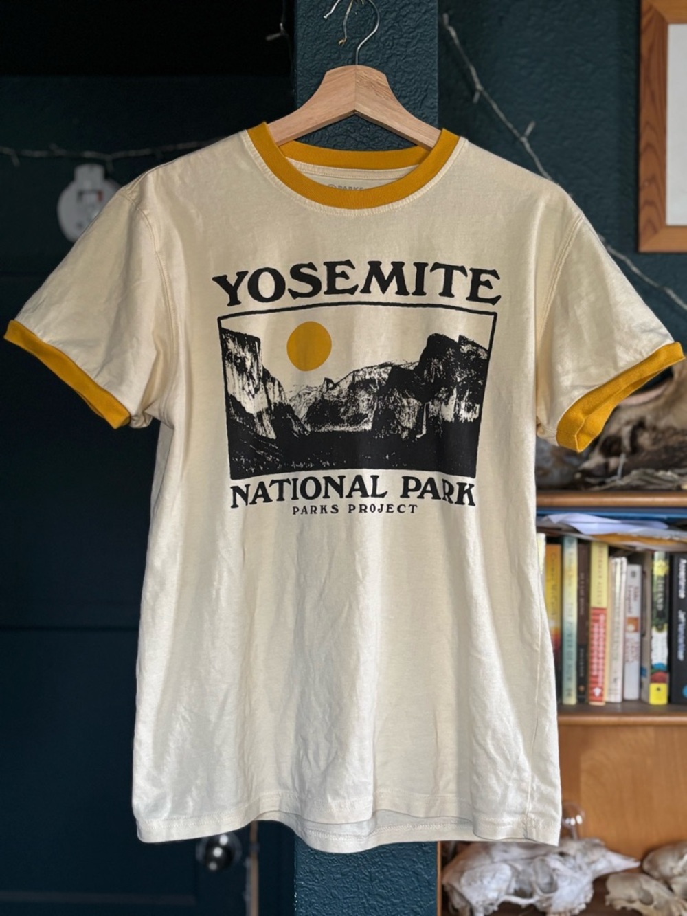 Parks Project Yosemite Tee with Mustard Trim